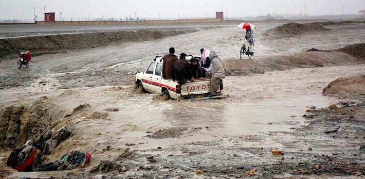 بلوچستان ۾ برساتن تباھي مچائي  ڇڏي